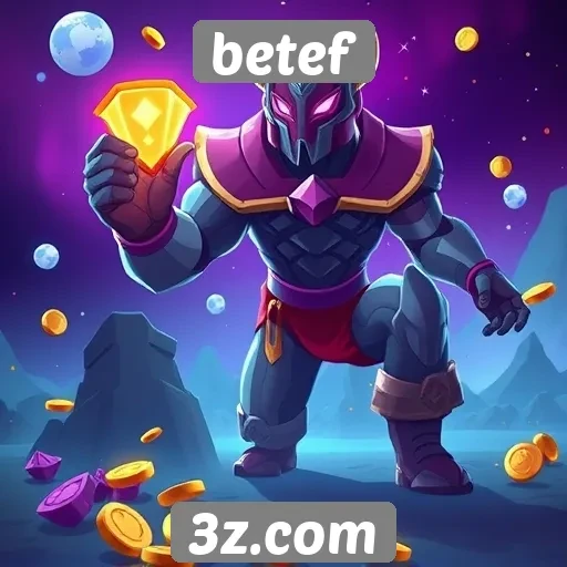 Exploração da variedade de jogos disponíveis no betef